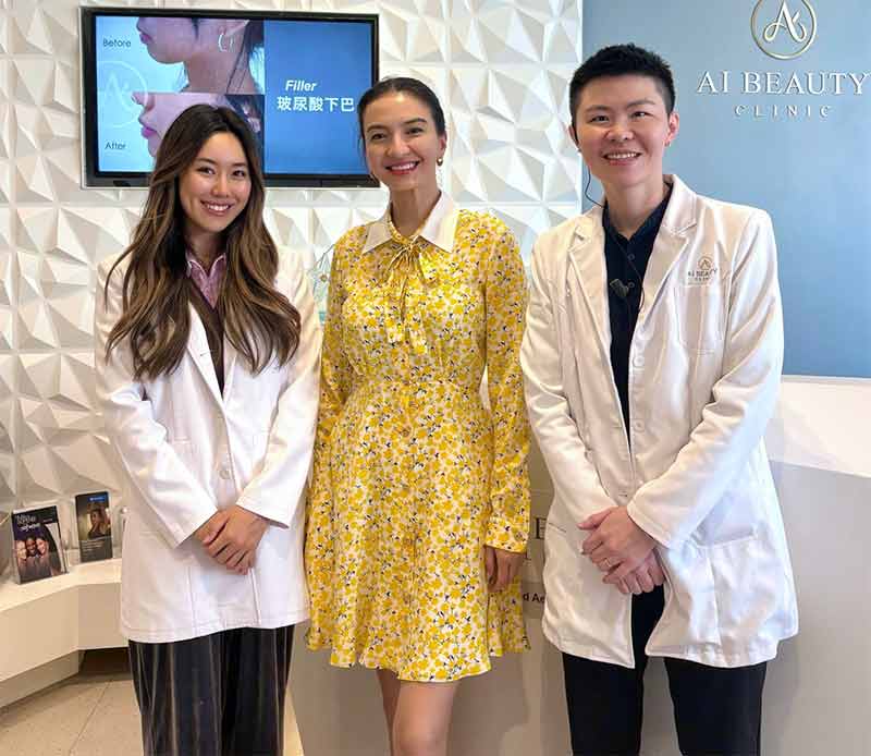 Ralene Shah Visits AI Beauty Clinic